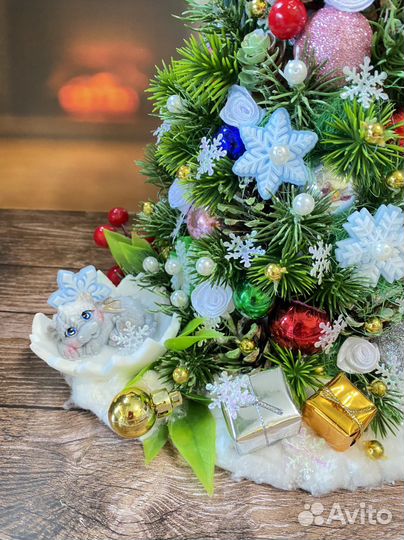 Новогодняя композиция, елка