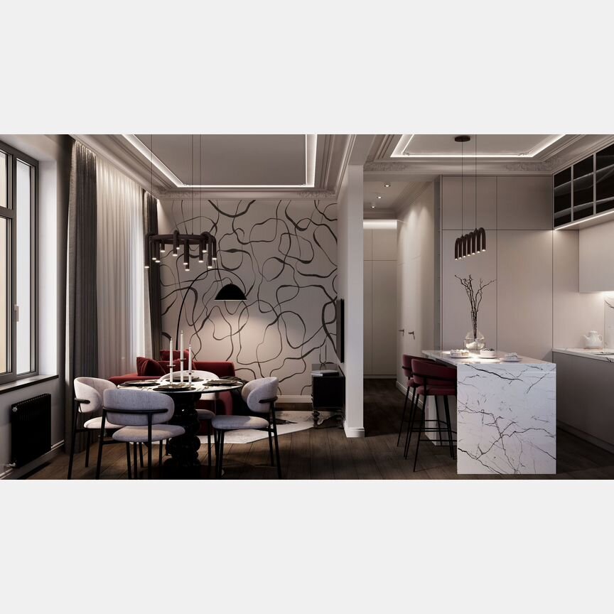 2-к. квартира, 50,1 м², 3/12 эт.