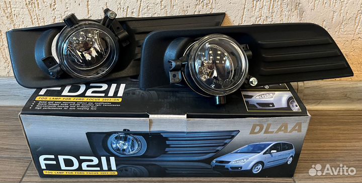 Противотуманные фары Ford Focus 2003-2006г FD211