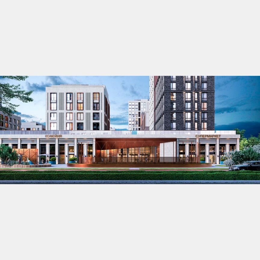 2-к. квартира, 77,5 м², 2/17 эт.