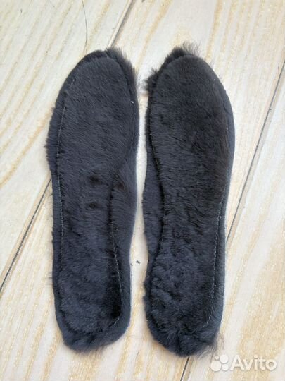 Стельки зимние меховые овчина 38 р-р
