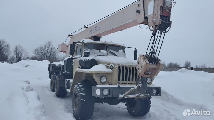 Аренда и услуги автокрана-вездехода, 14 м, с гуськом 9 м