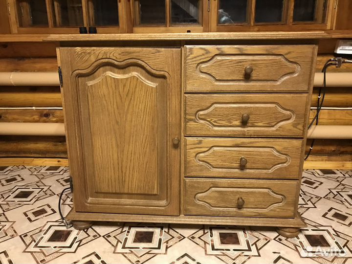 Тумба из массива дуба