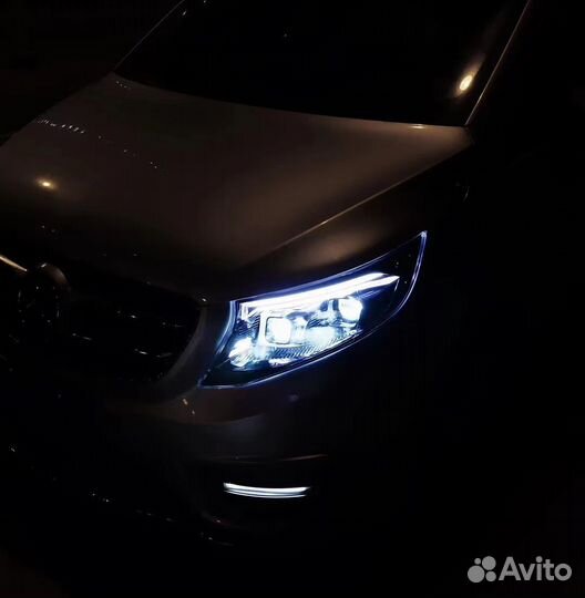 Фары W447 LED lights Mercedes Benz V-Class Vito