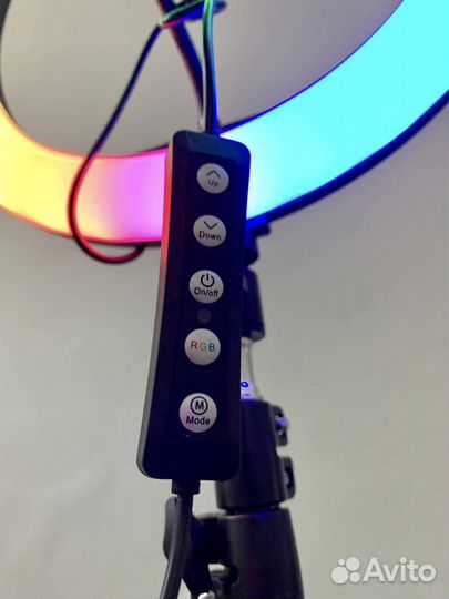 Кольцевая лампа со штативом