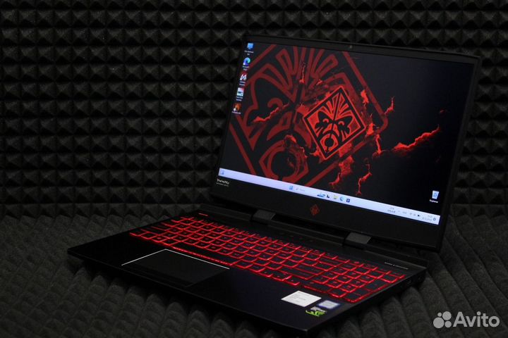 Игровой ноутбук HP Omen GTX 6Gb/16Gb/i7/144Hz