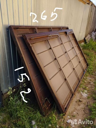 Ворота гаражные металлические