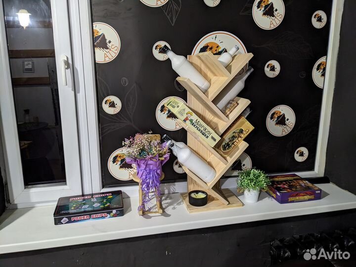 Декоративные бутылки белые