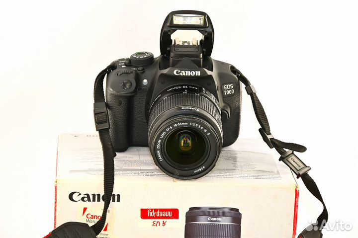 Canon EOS 700D/T5i 18.0MP зеркалка Kit 18-55