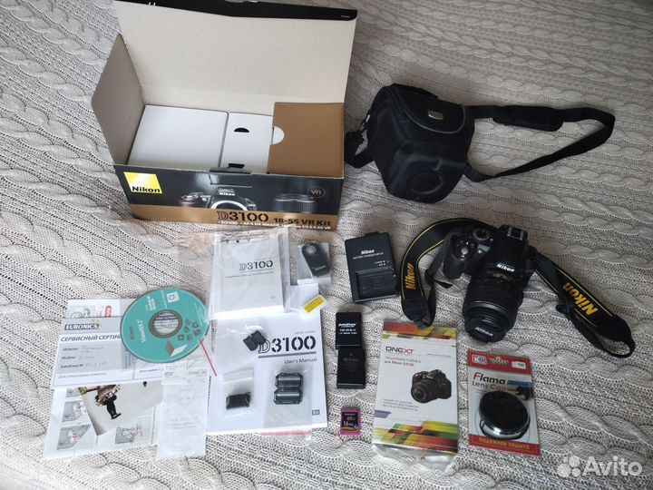 Фотоаппарат nikon d3100 18-55vr kit в идеале