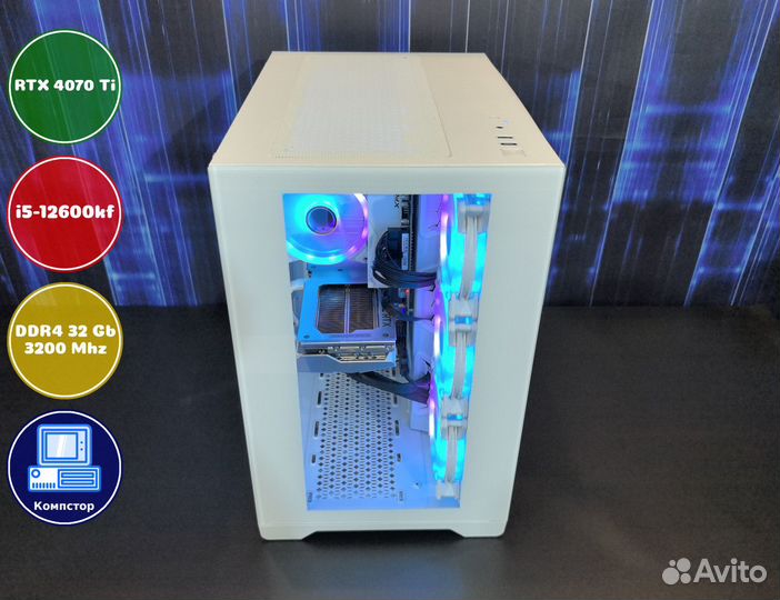 Мощный пк i5-RTX4070Ti-32DDR4-ZXD9403258167-B760