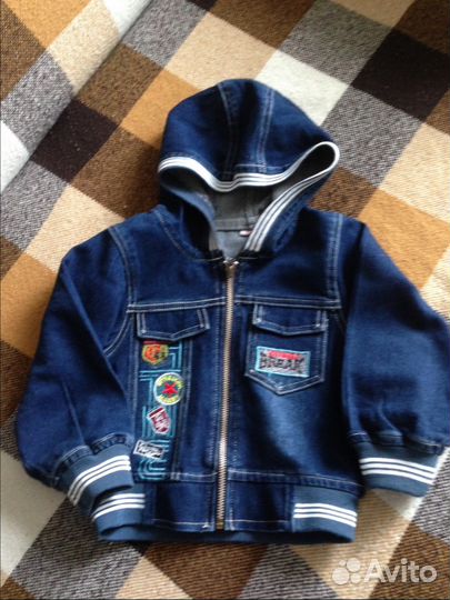 Продам джинсовый костюмчик на мальчика