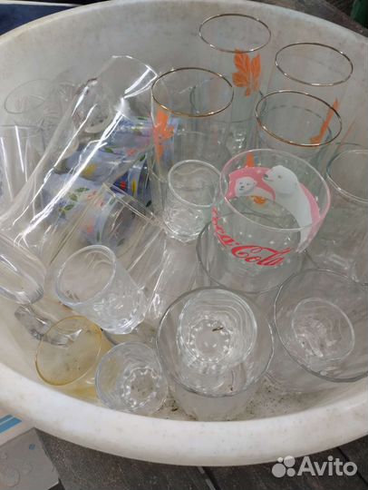 Рюмки, стаканы, фужеры,бокаллы
