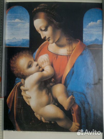 Репродукции картин Брюллова, Рафаэля,Л. да Винчи