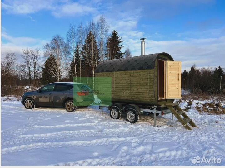 Баня Бочка от Производителя с Доставкой