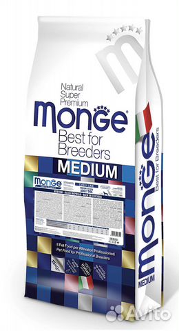 Корм супер премиум класса Monge, Gemon