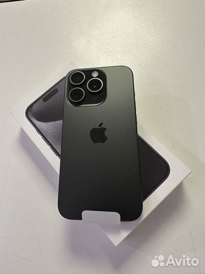 iPhone 15pro 128gb black