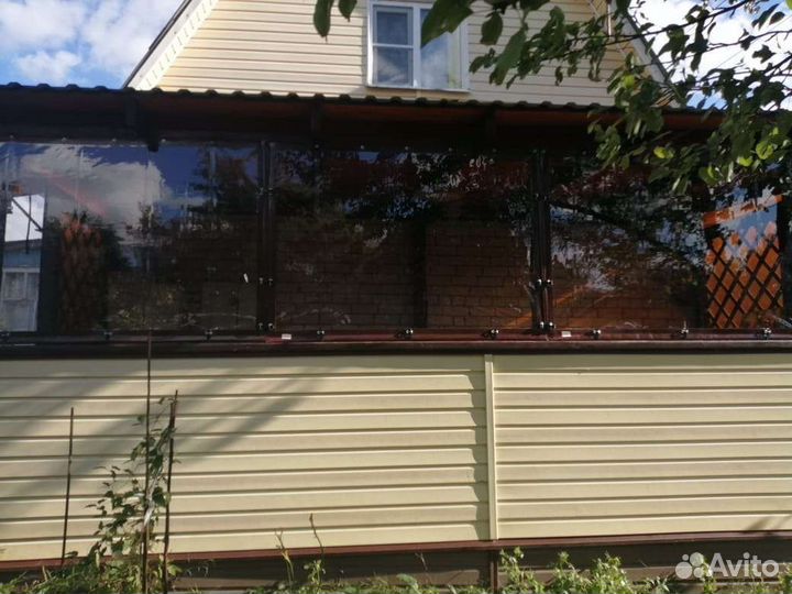 Тонированные мягкие окна Рязань