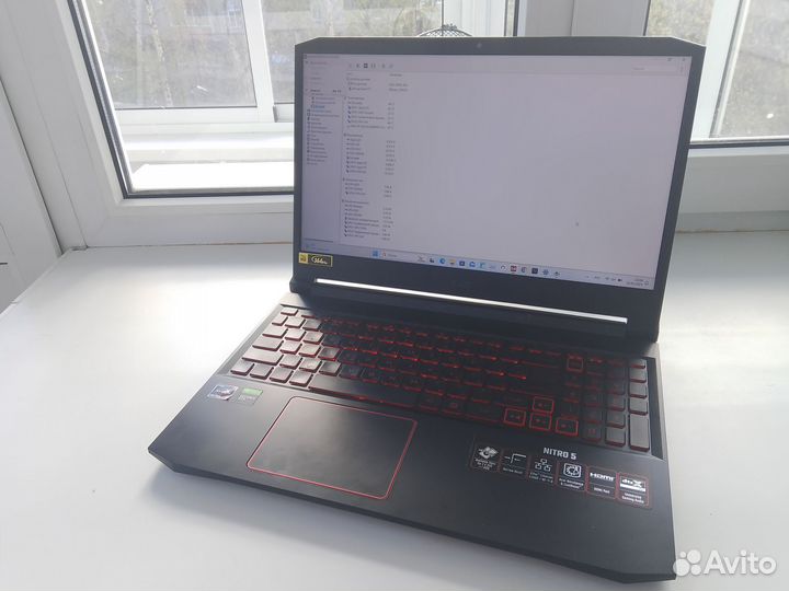 Игровой ноутбук Acer Nitro 5 AN515-44