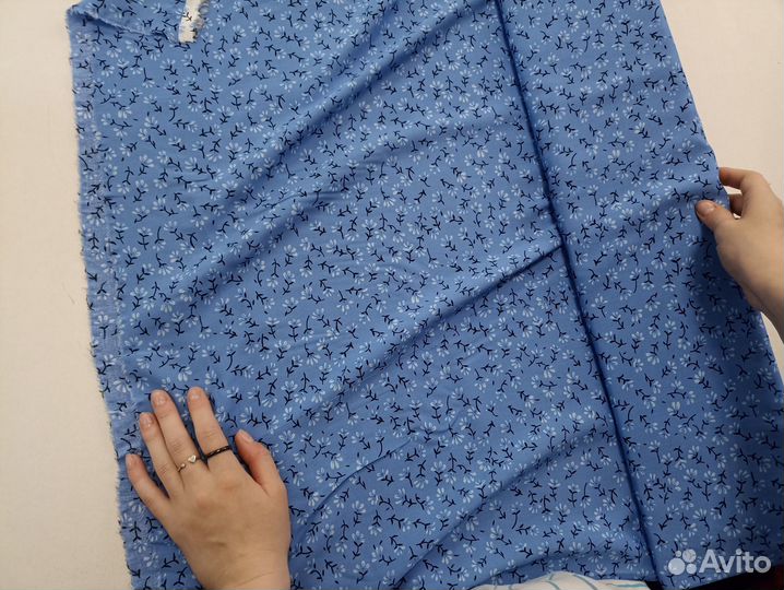 Остаток ткани штапель