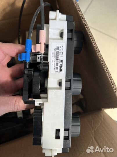 Блок управления отопителем газель некст