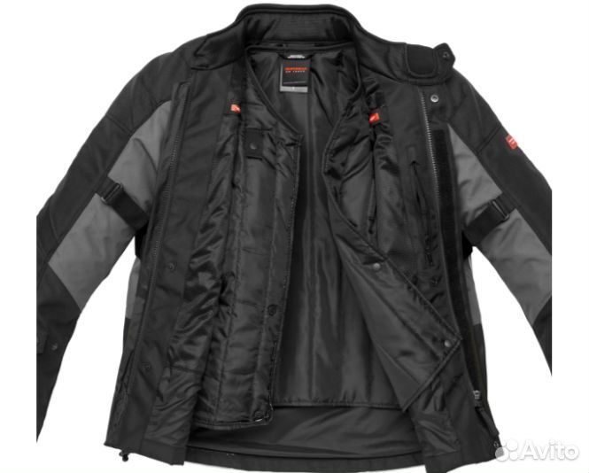 Мотокуртка spidi traveler 2 robust Black/Slate