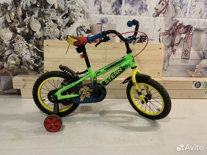 Детский велосипед 4х колесный