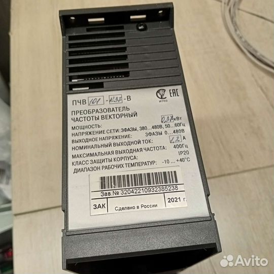 Преобразователь частоты Овен