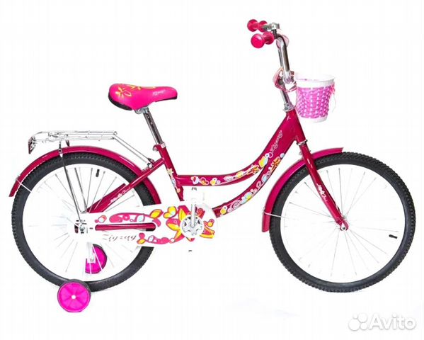 Велосипед zigzag 18" Foris малиновый (2021)