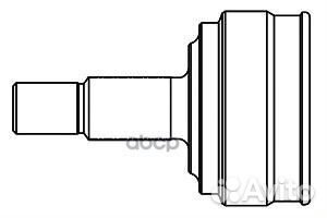 510851 шрус daewoo lanos 1.4-1.5 97 812027 GSP