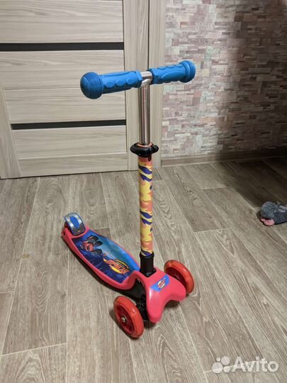 Самокат детский трехколесный бу