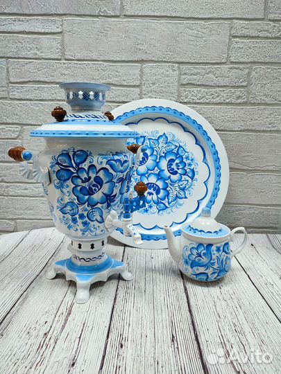 Самовар электрический новый Тульский 3 литра