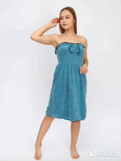 Банное платье, килт с чалмой, для сауны