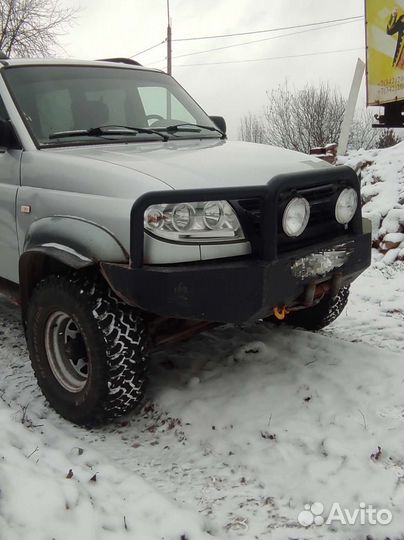 Силовой бампер УАЗ патриот