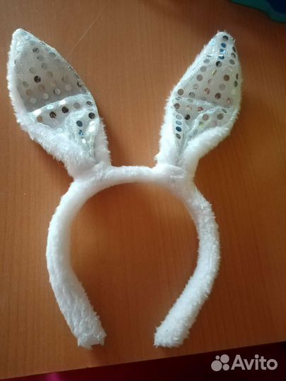 Ушки зайчика ободок