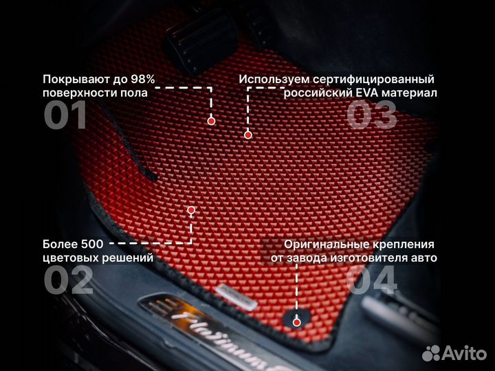 Эва/EVA/Ева коврики от производителя