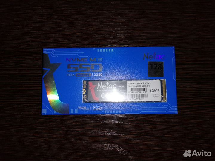 Ssd m2 nvme 128gb netac