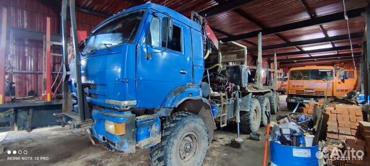 КАМАЗ 44108 с КМУ, 2011