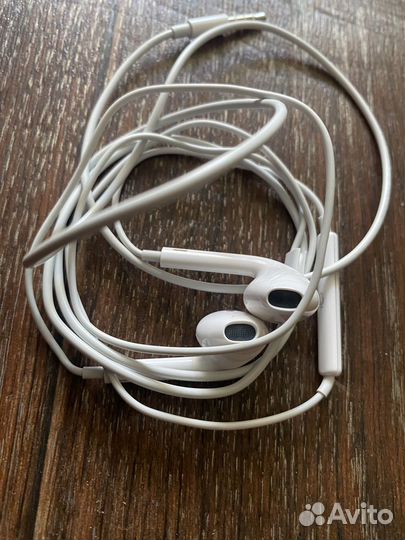 Оригинальные наушники apple проводные 3.5