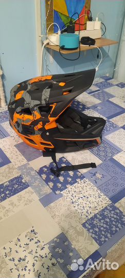 Шлем велосипедный фулфейс обмен продажа