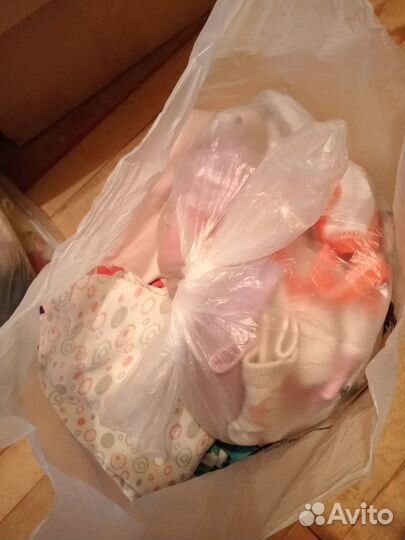 Детская одежда для девочек пакетом