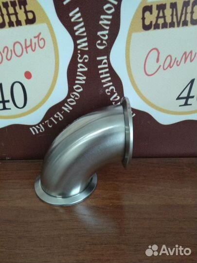 Отвод 90, кламп DN 2