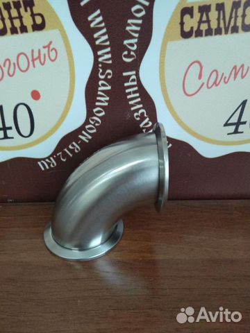 Отвод 90, кламп DN 2