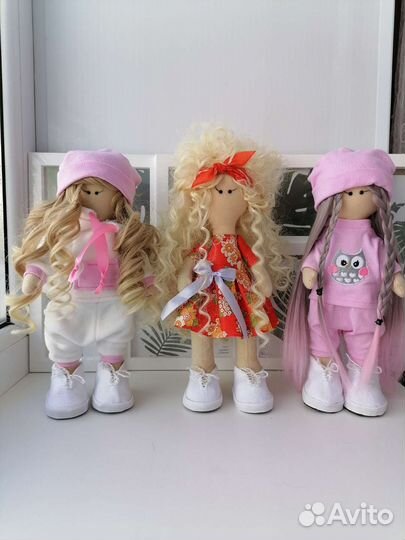 Интерьерная кукла тильда