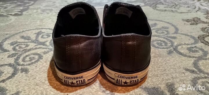 Кеды converse кожаные