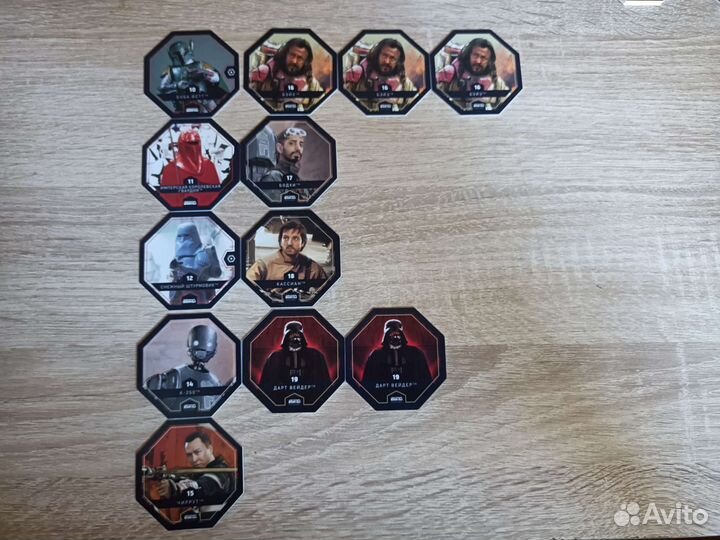 Фишки Звёздные воины из Магнита