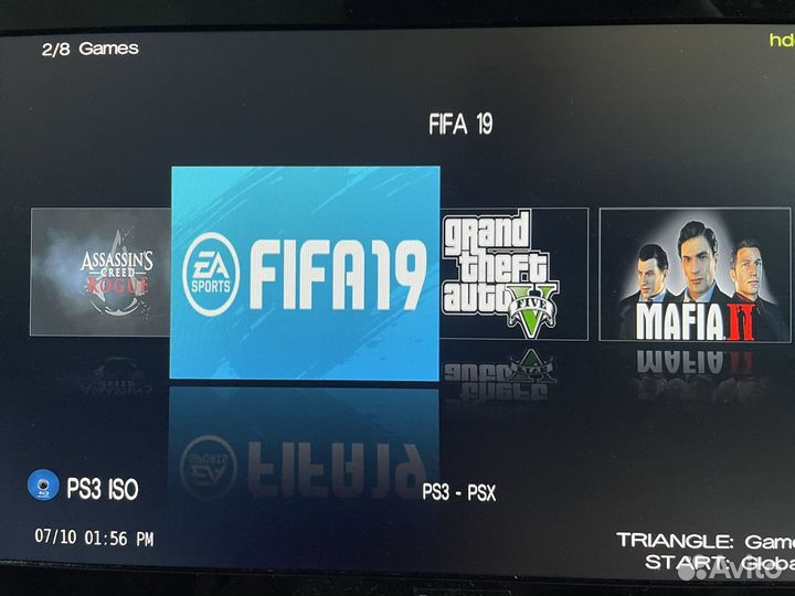 Sony playstation 3 / slim / прошитая / много игр