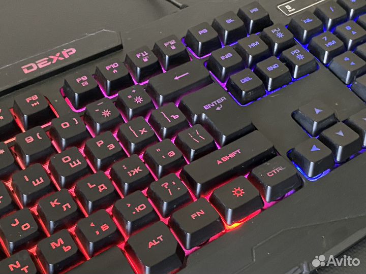Мышка + клавиатура. игрвой набор