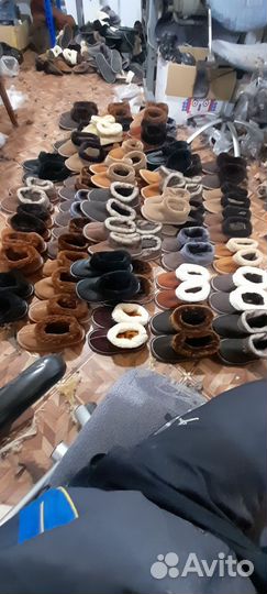 Чуни из овчины