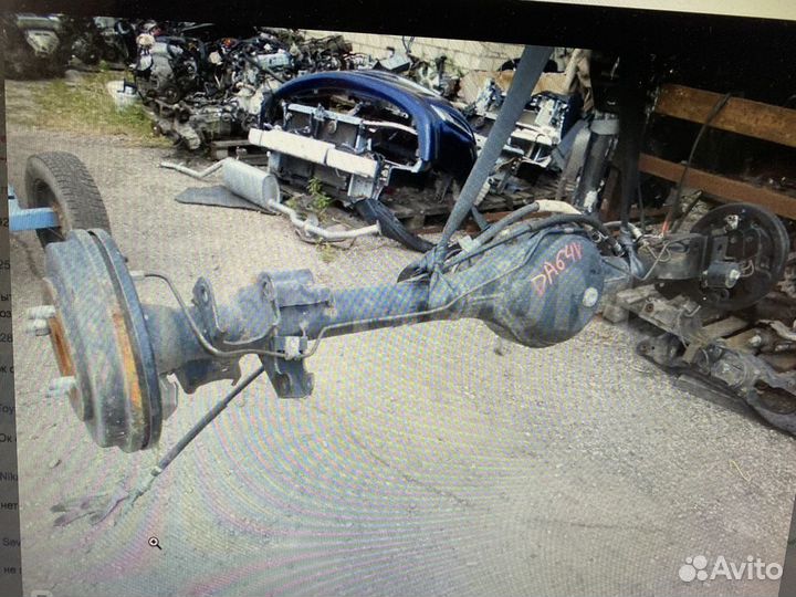 Мост задний